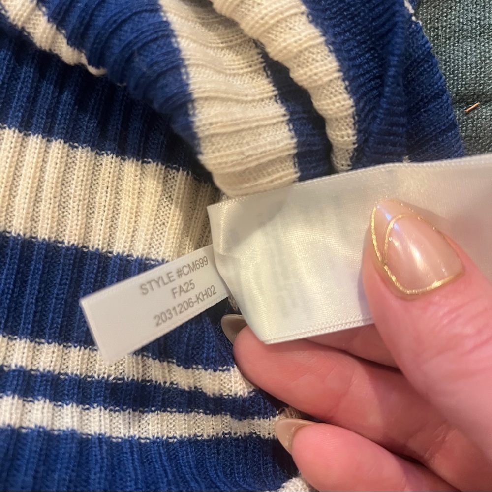 J. Crew NWT M Carolyn three-quarter sleeve sweater - 100% merino wool - Picture 12 of 12